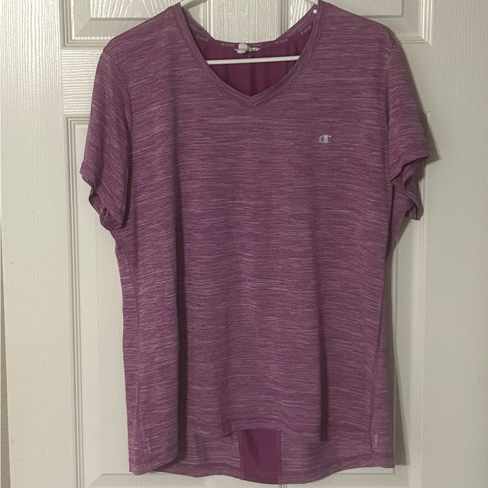Champion Purple Short Sleeve Active T-Shirt
